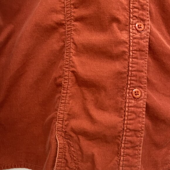 Woolrich Corduroy Shirt in Natural Orange - Western Style - Picture 4 of 5